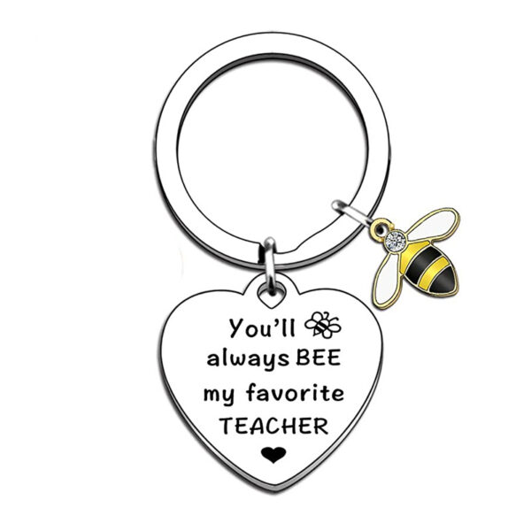 O1CN01xU1lIM1vh1ZM9R04E_3970836203-0-cib Wholesale Teacher's Day Stainless Steel Keychain Thanksgiving