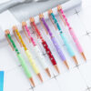 Wholesale Plastic Dry Flower Ballpoint Pen
