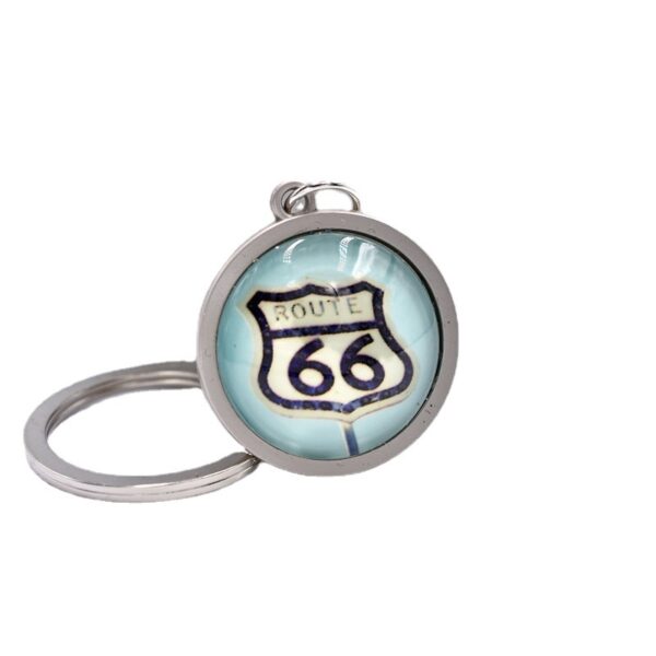 O1CN01xX1ckl1Bs2hXgOLvr_0-0-cib Wholesale US Route 66 Zinc Alloy Keychains