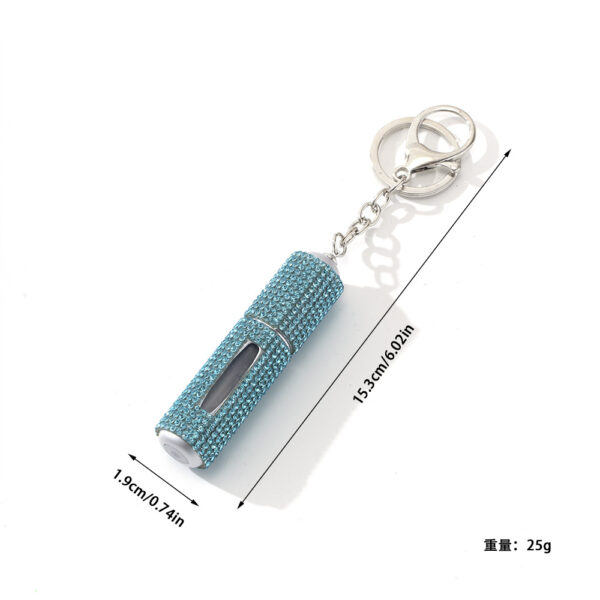O1CN01xXsytF2FWInT0RLqd_2217187058887-0-cib Wholesale Diamond-studded Creative Perfume Bottle Keychain