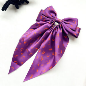 Purple-pumpkin devil face