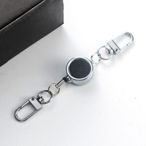 Black [silver retractable buckle]]