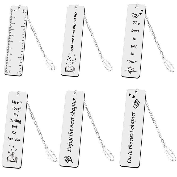 Wholesale Graduation Season Stainless Steel Bookmarks