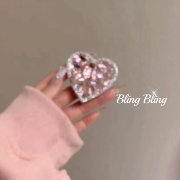 O1CN01xd6Eh71F3RX44m4U0_2209398430431-0-cib Wholesale Pink Diamond Plastic Phone Holder