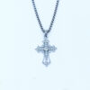 Wholesale Diamond Cross Alloy Necklace