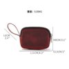 Wholesale Genuine Leather Zipper Coin Holder Coin Purse