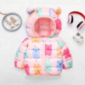 Pink bear (jiehua ears) / 110cm