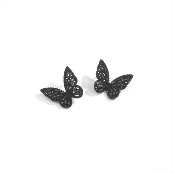 O1CN01xkKUI71NU1PKUtjRR_2810171572-0-cib Wholesale S925 Silver Needle Three-dimensional Butterfly Electroplating Earrings