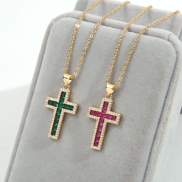 Wholesale Copper Cross Pendant Necklace