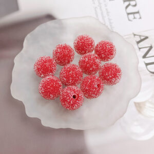 C1 Red / 1 grain/16MM straight hole (100 grains/bag of rhinestones on the surface are recommended to be taken in multiples of 100)