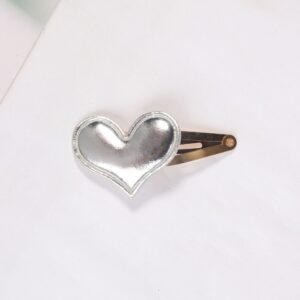 Silver PU love / Left