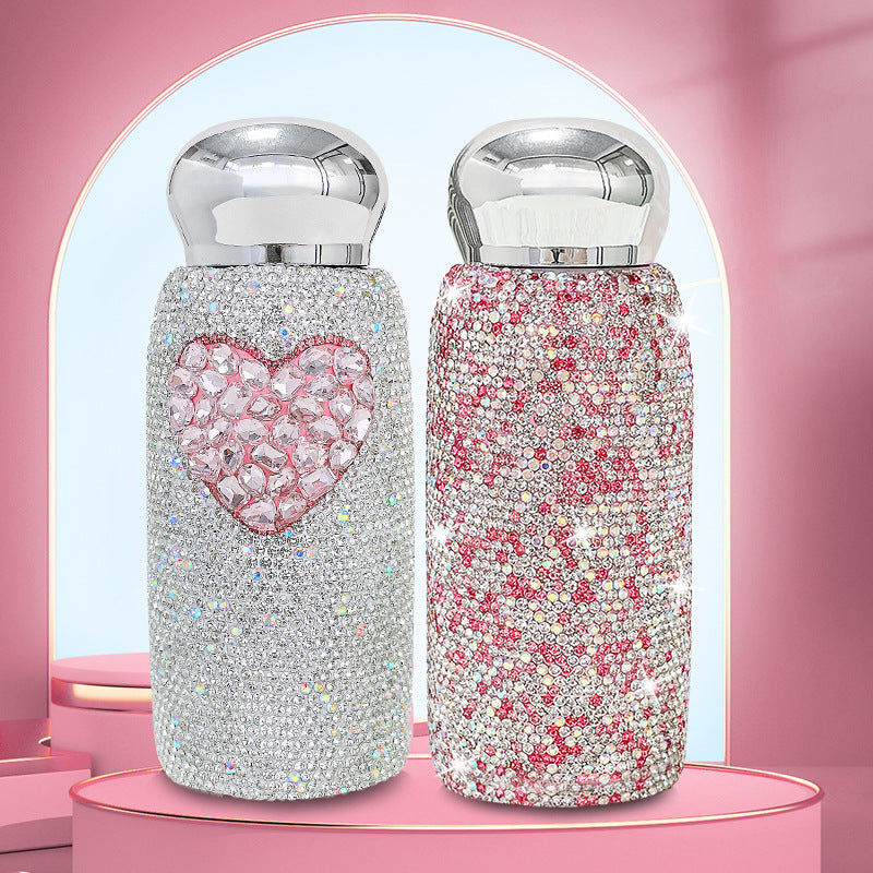 Wholesale Diamond-encrusted Stainless Steel Thermos C