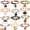 Wholesale Halloween Pumpkin Acrylic Bracelet