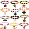 Wholesale Halloween Pumpkin Acrylic Bracelet