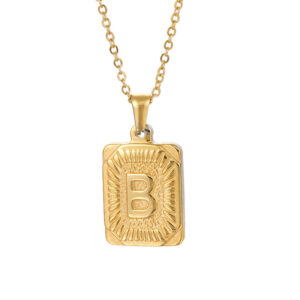 (with chain) gold B