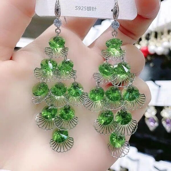 O1CN01xvjUHq2EpFVliTB6Y_2865688793-0-cib Wholesale Crystal Vintage Tassel Long Earrings