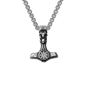 Thor Hammer + stainless steel chain