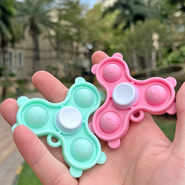 Wholesale Silicone Bubble Le Fingertip Gyroscope