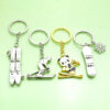 Wholesale Metal Skate Keychain