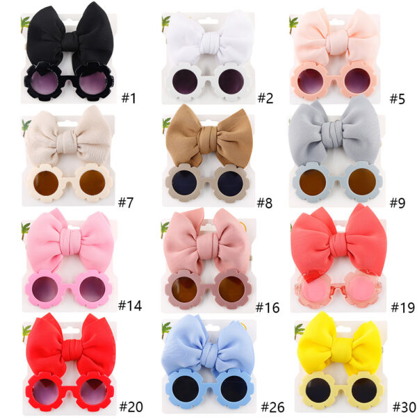 O1CN01y0PpAp1GZn2nWm9UD_1093410637-0-cib Wholesale Kids Sunglasses Fabric Headband Set