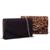 Wholesale PU Leopard Print Chain Bag Crossbody Bag