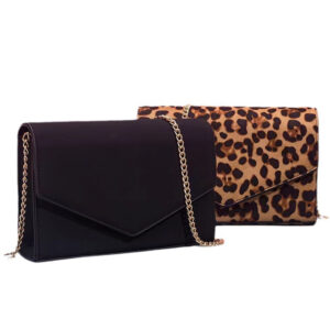 Wholesale PU Leopard Print Chain Bag Crossbody Bag