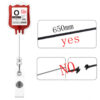 O1CN01y2JHNm2EP8uxxXQgO_2214963228736-0-cib Wholesale Acrylic Glitter Blood Bag Alligator Clip Doctor Nurse Retractable Badge Reel Keychain