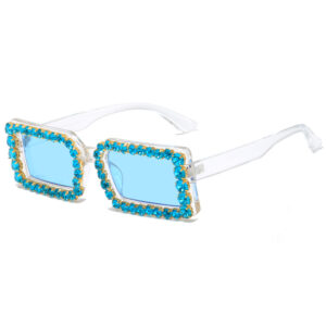 C7-transparent frame Blue