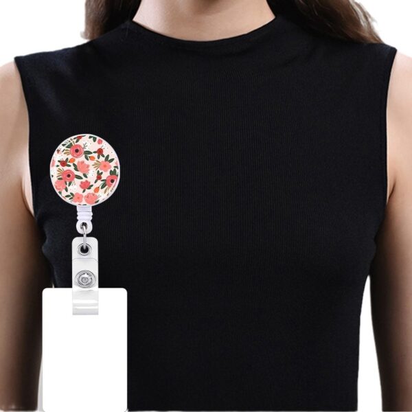 Wholesale ABS Floral Succulents Telescopic Keychain