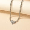 O1CN01y7Bw1T2GlheGV0Uy4_2208966519056-0-cib Wholesale Full Diamond Retro Heart Shaped Necklace Collarbone Chain
