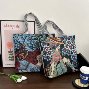 Wholesale Vintage Ethnic Style Canvas Bag