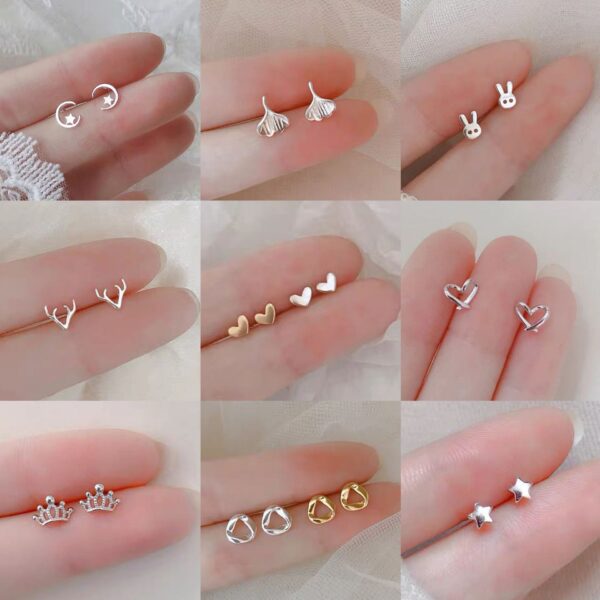 Wholesale 925 Silver Stud Earrings