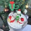 Wholesale Christmas Snowman Full Coverage Large Board Ice King Cup Accessories