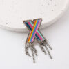 O1CN01yAAov62LwImkgXEjH_3077749756-0-cib Wholesale Colorful Diamond Letter Tassel Brooch