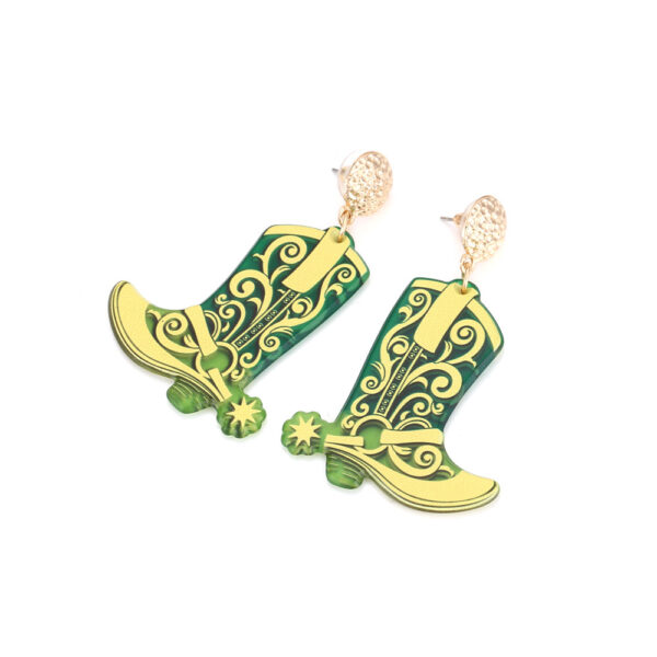 O1CN01yAKwAo2JjMPVxdQBM_3025409457-0-cib Wholesale Western Cowboy Boots Acrylic Earrings