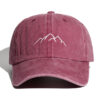 Wholesale Soft Top Embroidered Washed and Distressed Outdoor Baseball Cap
