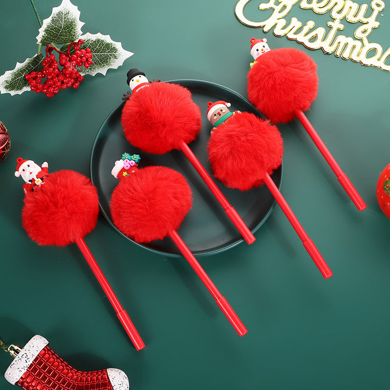 Wholesale Cartoon Christmas Ball Ballint Pen