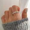 Wholesale Sterling Silver Star Open Ring