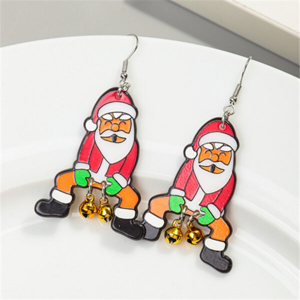 O1CN01yCohPA27SccMIMY0m_3843297796-0-cib Wholesale Christmas Bells Santa Claus Acrylic Earrings