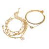 Wholesale Butterfly Diamond Alloy Bracelet