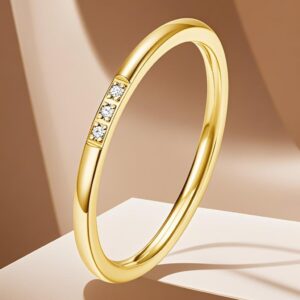 10-D-5 Golden three diamonds 1mm / No. 6