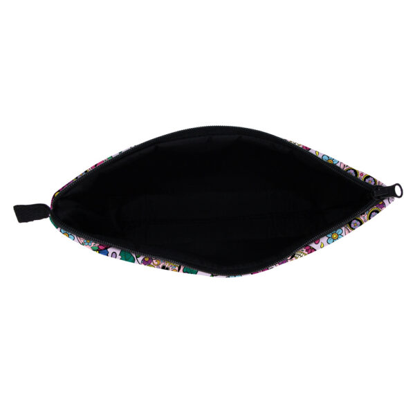O1CN01yF4ZsZ1Dna39i3uhz_2690870261-0-cib Wholesale Polyester Printing Skull Makeup Storage Bag