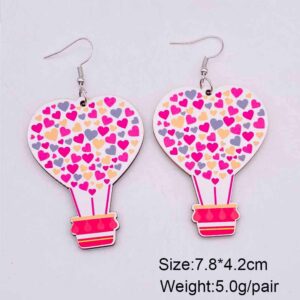 JE1200H / Wooden earrings