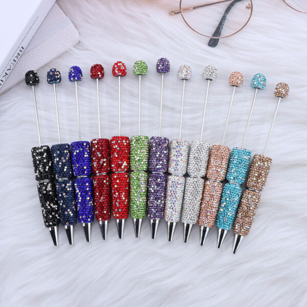 Wholesale DIY Heavy Industry Diamond Set Pure Handmade Full of Diamonds, Personality Luxury Ballpoint Pen