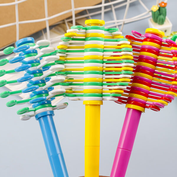 Wholesale Rotary Pressure Relief Plastic Ballpoint Pen