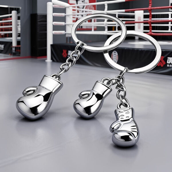 Wholesale Metal Boxing Gloves Keychain