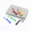 Wholesale LED Glare Small Flashlight Zinc Alloy Key Chain