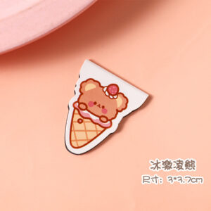 Ice cream bear / About 3 * 3.8cm