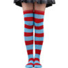 Wholesale Halloween Zebra Over-the-Knee Striped Socks