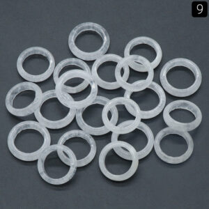 White Crystal (Single) / Inner diameter 18~20mm